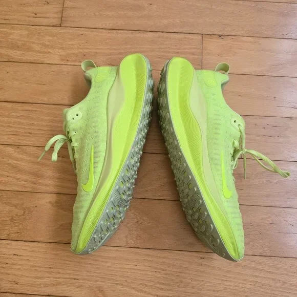 NikeInfinity RN 'Volt Barely Volt' yellow monochrome sneakersMENS 11